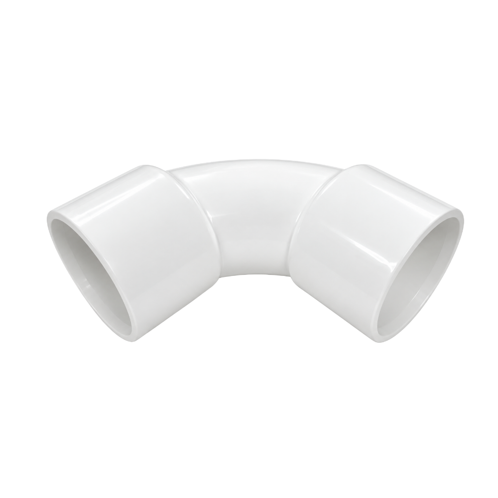 1.5_ 90° Swept Equal Elbow - UPVC White - Socket x Socket (1)