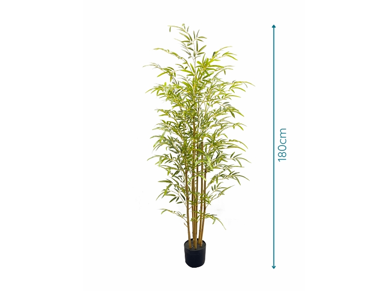 Artificial Bamboo - 180cm with measurements (TZ230701285)
