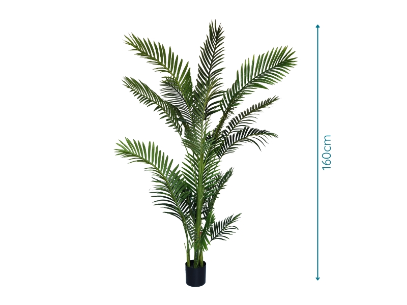Artificial Palm Tree - 160cm with measurements (TZ202455)