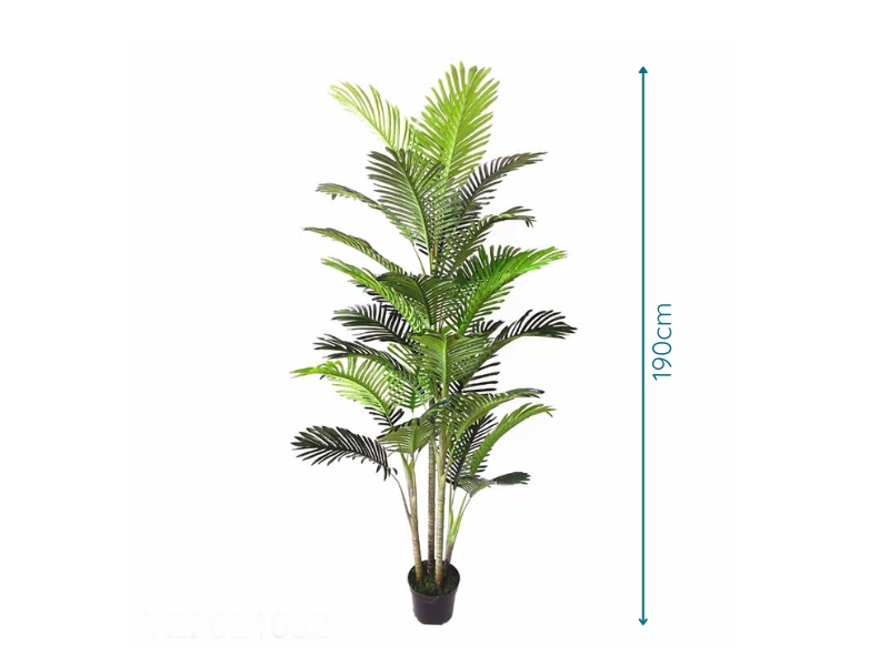 Artificial Palm Tree - 190cm with measurements (TZ2021681)