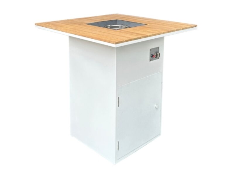 Gedi Firepit Table - White