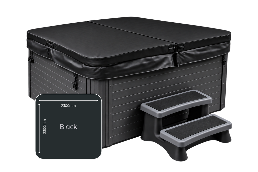 2300mm x 2300mm - Extra Thick Black