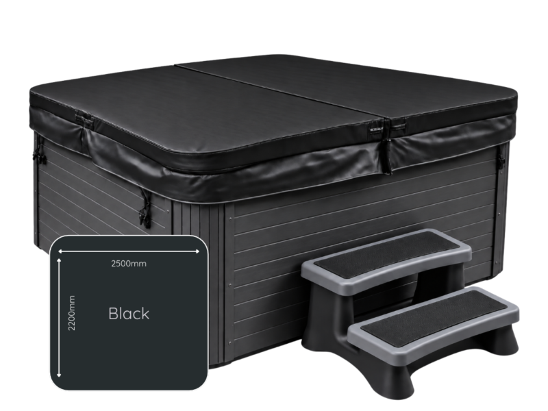 2500mm x 2200mm - Extra Thick Black