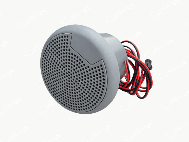 Waterproof Speaker With Housing & Cord (1)