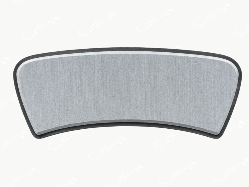 Adhesive Foam Head Rest - Grey - AFHRG (2)