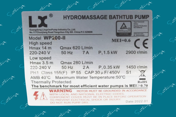 LX WP200-II Pump (4)