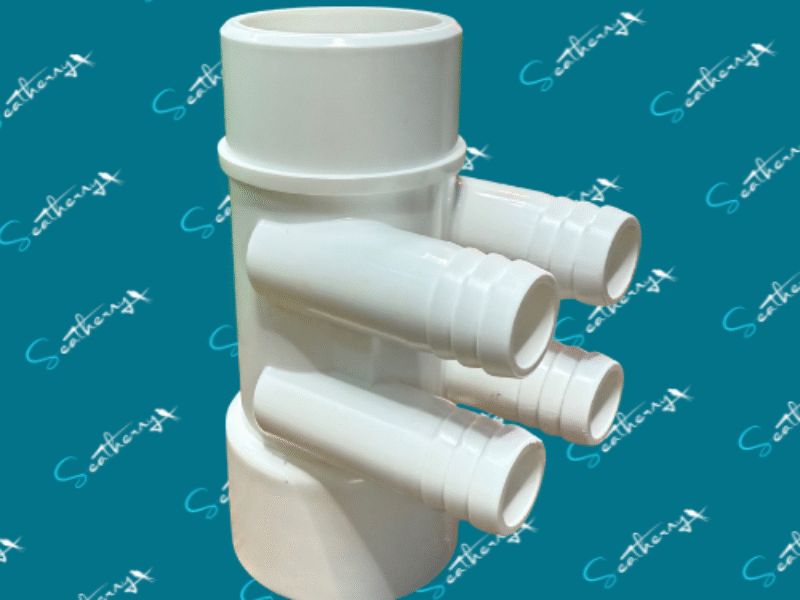 1.5 Manifold SS with 4 x 34 Barbs