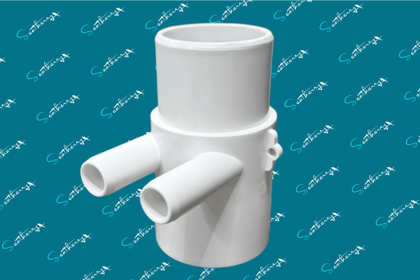 2 SS Manifold - 2x 34 Smooth Barbs (1)