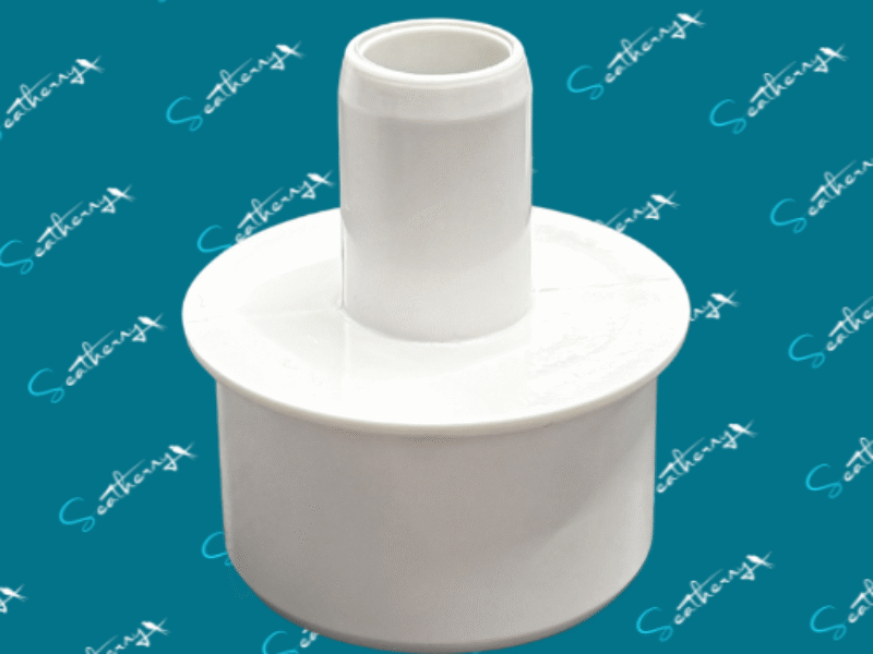 Manifold Plug 1.5 Spigot 34 Barb White