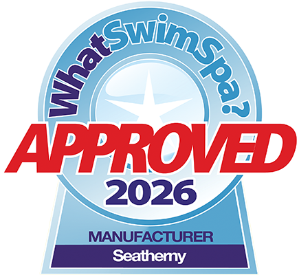 WhatSwimSpa_ Approved Manufacturer 2026 logo - Seatherny
